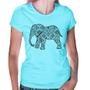 Imagem de Baby Look Elefante Mandala - Foca na Moda