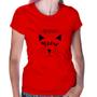 Imagem de Baby Look Gatinha Start Day With Meow - Foca na Moda