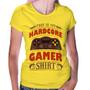 Imagem de Baby Look Hardcore Gamer - Foca na Moda