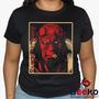 Imagem de Baby Look Hellboy 100% Algodão - Geeko
