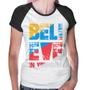 Imagem de Baby Look Raglan Believe In Yourself - Foca na Moda