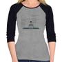 Imagem de Baby Look Raglan Desenvolvedor Front-end CSS Manga 3/4 - Foca na Moda