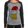 Imagem de Baby Look Raglan Merry Beer Manga Longa - Foca na Moda