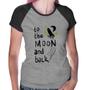 Imagem de Baby Look Raglan To the moon and back - Foca na Moda