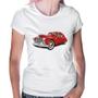 Imagem de Baby Look Retro Classic Red Car - Foca na Moda