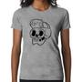 Imagem de Baby Look Skull Skeleton - Foca na Moda