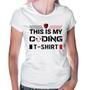 Imagem de Baby Look This is my coding t-shirt - Foca na Moda