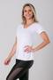 Imagem de Baby Look V Dry Walk Stretch Branca
