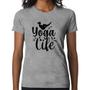 Imagem de Baby Look Yoga Life - Foca na Moda