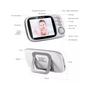 Imagem de Baby Monitor VB603 baba eletrônica com monitor 110V/220V color blanco