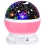 Imagem de Baby Night Lights - Projetor Moon Star giratório de 360