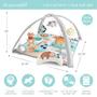 Imagem de Baby Play Gym The Peanutshell Safari 7 em 1 com Tummy Time Ma