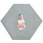 Imagem de Baby Play Mat HOMBYS Hexagon Memory Foam para cercadinho 115x130cm