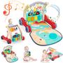 Imagem de Baby Play Mat Pakoo Baby Gym com andador e 5 brinquedos sensoriais 0-12M