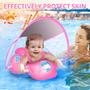 Imagem de Baby Pool Float LAYCOL com dossel de proteção solar UPF50+