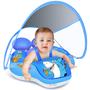 Imagem de Baby Pool Float LAYCOL com dossel de proteção solar UPF50+