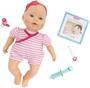 Imagem de Baby Sweetheart by Battat  Medical Time 12 polegadas Soft-Body Newborn Baby Doll com livro de história fácil de ler e acessórios de boneca bebê