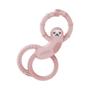 Imagem de Baby Teether Dr. Brown's Flexees Pink Sloth 3m+ de silicone