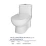 Imagem de Bacia com Caixa Acoplada Monobloco MP 306 Manplex