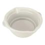 Imagem de Bacia Infantil Plástica Sanremo Bege Branco Off White 27,5L