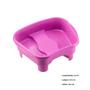 Imagem de Bacia Para Pés Pedicure Reforçada Profissional Multiuso Relaxamento Com Pedestal Colors Dompel