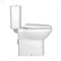 Imagem de Bacia sanitaria deca flex com caixa acoplada branco gelo kp.381.17 + kit instalacao + assento 