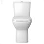 Imagem de Bacia sanitaria deca flex com caixa acoplada branco gelo kp.381.17 + kit instalacao + assento 