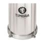 Imagem de Bacurinha timbra 06" x 30 cm aluminio polido c/aro cromado 8381