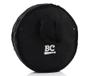 Imagem de Bag de Pratos Batera Clube BC The Black em Nylon 600 com Alça de Mochila para Pratos até 22