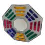 Imagem de Baguá Octogonal Feng Shui Vidro Espelho 16 Cm- Escolha A Cor