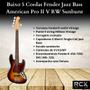 Imagem de Baixo 5 Cordas Fender Jazz Bass American Pro II V RW Sunburst