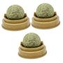 Imagem de Balacoo de brinquedo Cat Snacks, 3 peças de Silvervine Licks com catnip