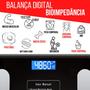 Imagem de Balança Bioimpedancia Banheiro 180 Kg App Digital Corporal 