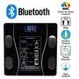 Imagem de Balança Bioimpedância Digital Corporal Aplicativo Bluetooth