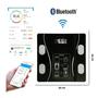 Imagem de Balança Bioimpedância Digital Corporal Aplicativo Bluetooth