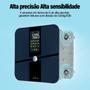Imagem de Balança Bioimpedância Digital Corporal Bluetooth 180KG com APP Fitness Treino Dieta Academia