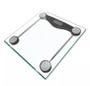 Imagem de Balança Corporal Digital em Vidro Transparente Temperado Para banheiro e Academia Fitness - Alta Precisão Capacidade até 180kg