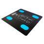 Imagem de Balança Corporal Digital Vidro Inteligente Bioimpedância IMC Automática c/ Bluetooth Aplicativo Sensor Visor LCD p/ Medidas Treino Profissional