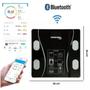 Imagem de Balança De Chão Peso Corporal Digital Bioimpedância App Bluetooth