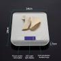 Imagem de Balança de cozinha digital Gramera 5000 gramas e 5 quilos de tara Capacidade máxima