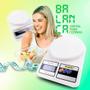 Imagem de Balança De Cozinha Digital Pilha 10kg Ideal Receitas Dietas Função Tara - Bmax
