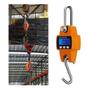 Imagem de Balança Digital 300 Kg Guindaste Industrial Lcd Portátil Cor Laranja 110v/220v