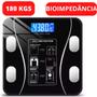 Imagem de Balança Digital Bioimpedância Com Aplicativo Bluetooth Peso Corporal 180kg