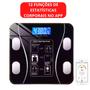 Imagem de Balança Digital Bioimpedância Com Aplicativo Bluetooth Peso Corporal 180kg