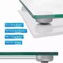 Imagem de Balanca digital corporal 180kg led transparente banheiro academia vidro temperado domestica body fitness