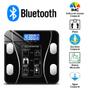 Imagem de Balança Digital Corporal Bioimpedancia Aplicativo Bluetooth 180 Kg