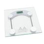 Imagem de Balança Digital Corporal De Vidro Temperado Eletrônica Para Banheiro Quarto Academia Quadrada Transparente De Chão 180kg