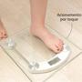 Imagem de Balança Digital Corporal Doméstica Banheiro Vidro Até 180kg - B MAX
