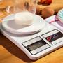 Imagem de Balança Digital Cozinha Alimentos até 10kg Mesa