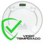 Imagem de Balança Digital de banheiro Corporal Redonda 180kg LCD Vidro Temperado 